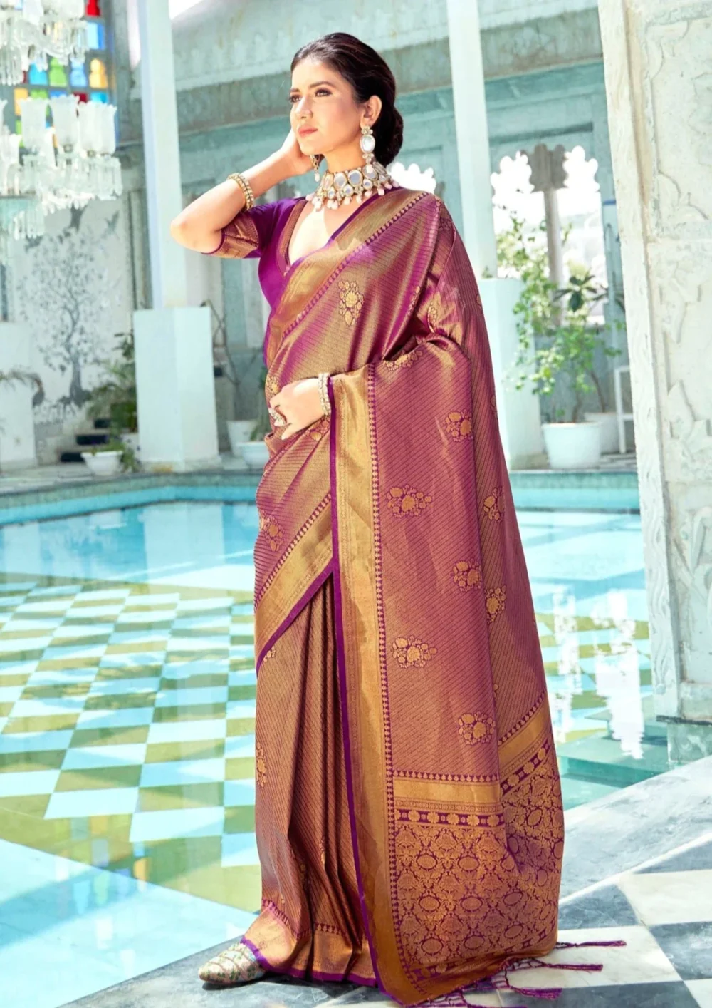 kanjivaram-silk saree